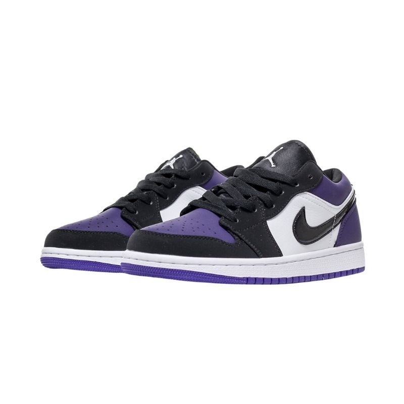 Air Jordan 1 Low Court Purple - Sneaker basket homme femme - 2