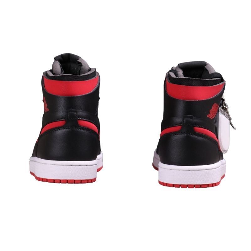 Air Jordan 1 Mid Zoom CMFT Bred - Sneaker basket homme femme - 3