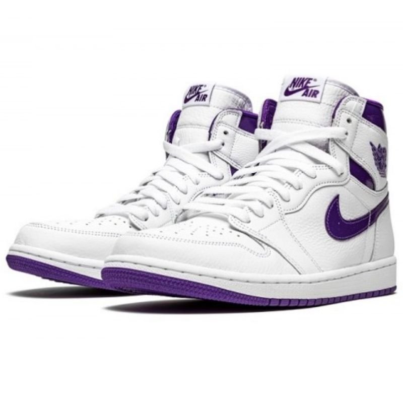 Air Jordan 1 Retro High Court Purple - Sneaker basket homme femme - 2