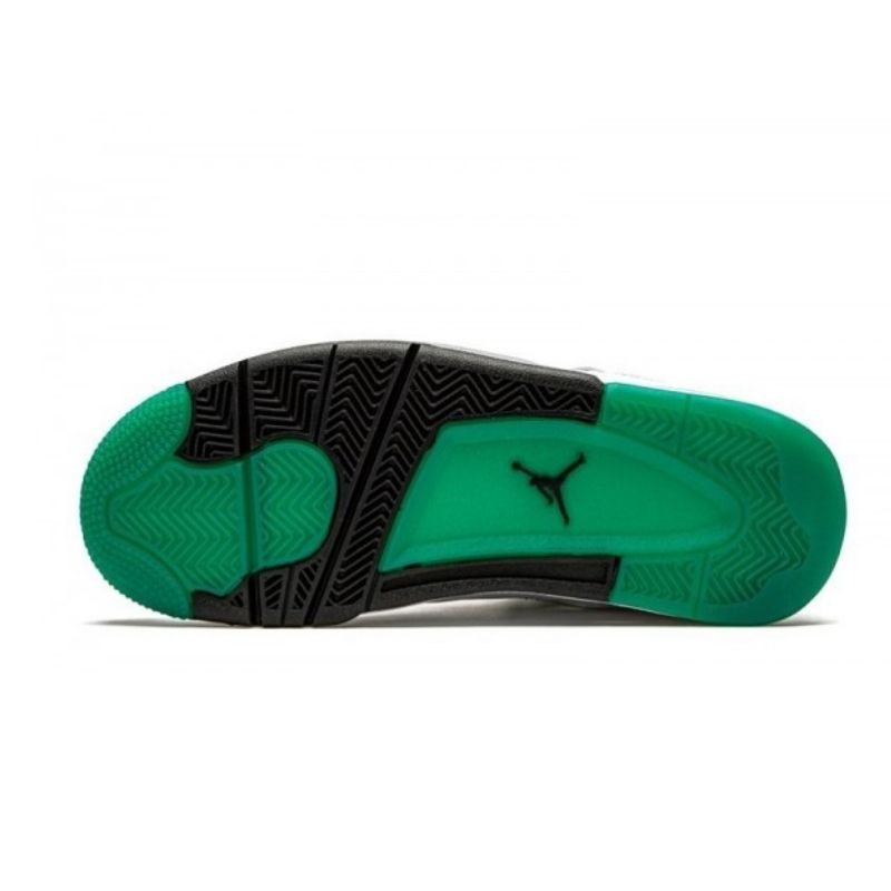 Air Jordan 4 Retro Lucid Green Rasta - Sneaker basket homme femme - 4