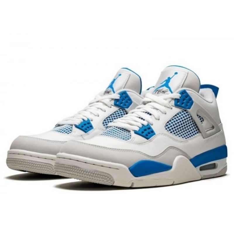 Air Jordan 4 Retro Military Blue (2012) - Sneaker basket homme femme - 2