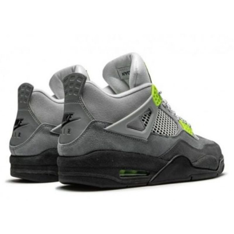 Air Jordan 4 Retro SE 95 Neon - Sneaker basket homme femme - 3