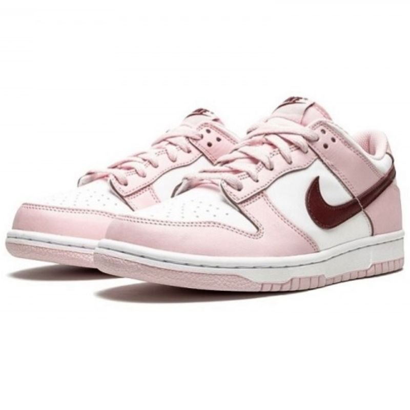 Nike Dunk Low Pink Foam Red White - Sneaker basket homme femme - 2