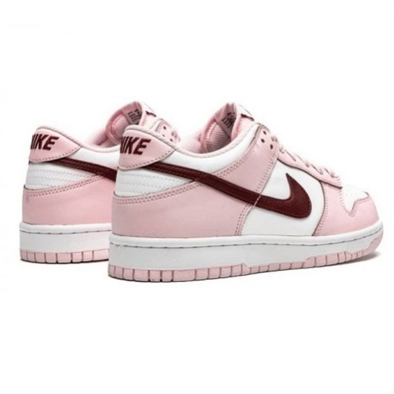 Nike Dunk Low Pink Foam Red White - Sneaker basket homme femme - 3