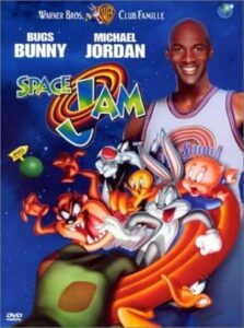 Affiche Space Jam avec Michael Jordan